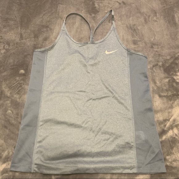 Nike Tops - GRAY NIKE DRI-FIT WORKOUT TANK